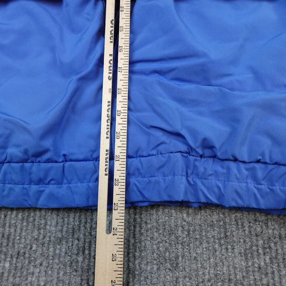 Vintage North Face Jacket Mens Large Blue Puffer Ski Full Zip Insulated